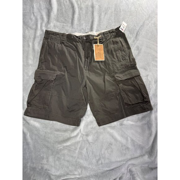 Chaps Mens Cargo Shorts Size 42 100% Cotton Dark Gray Durable Comfortable Summer - Picture 5 of 12